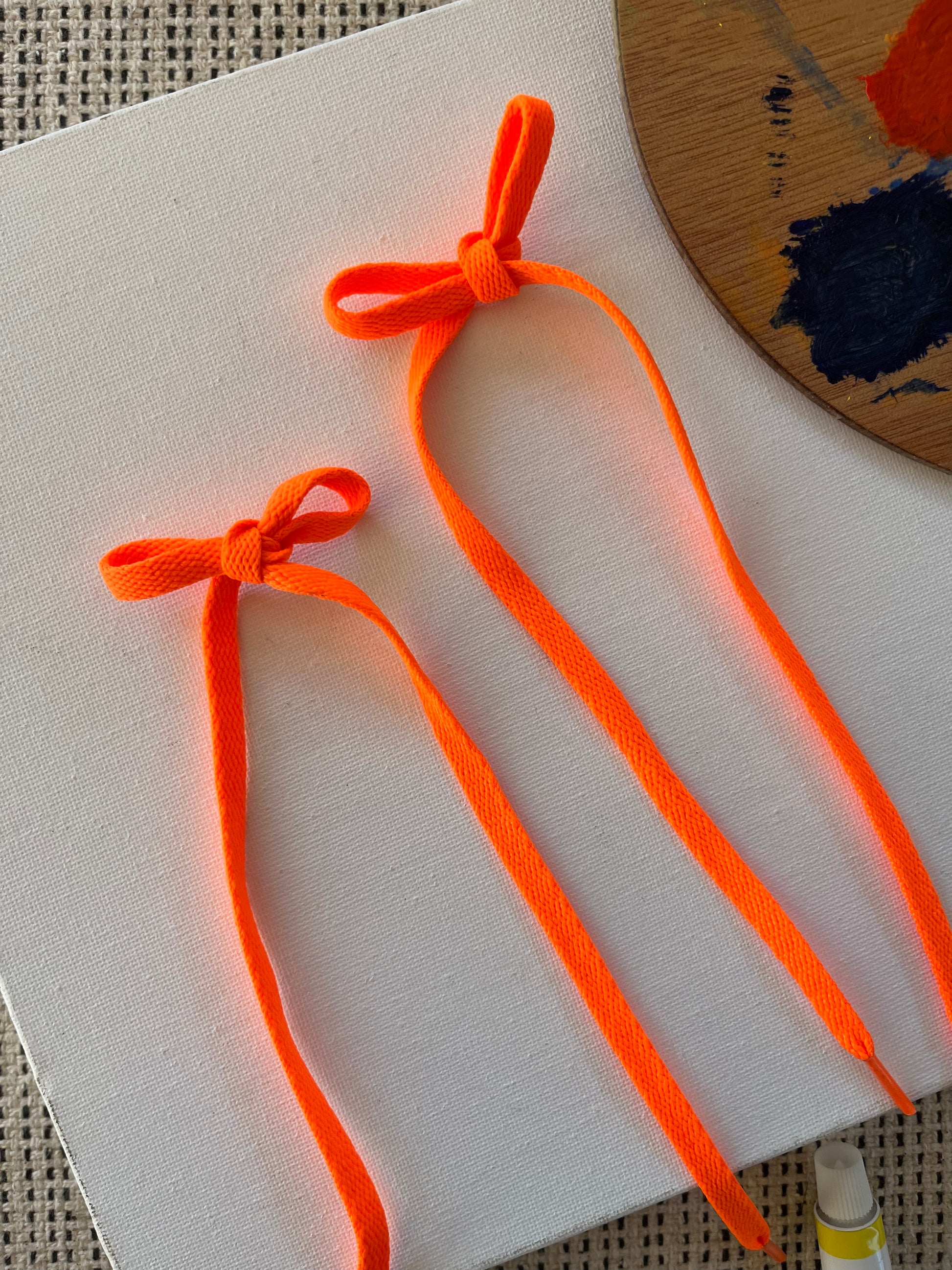 Orange Shoe Laces 2