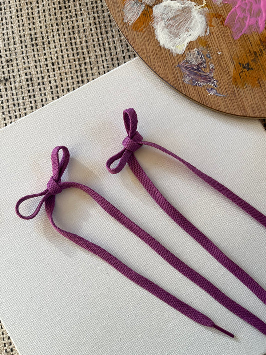 Lilac Shoe Laces